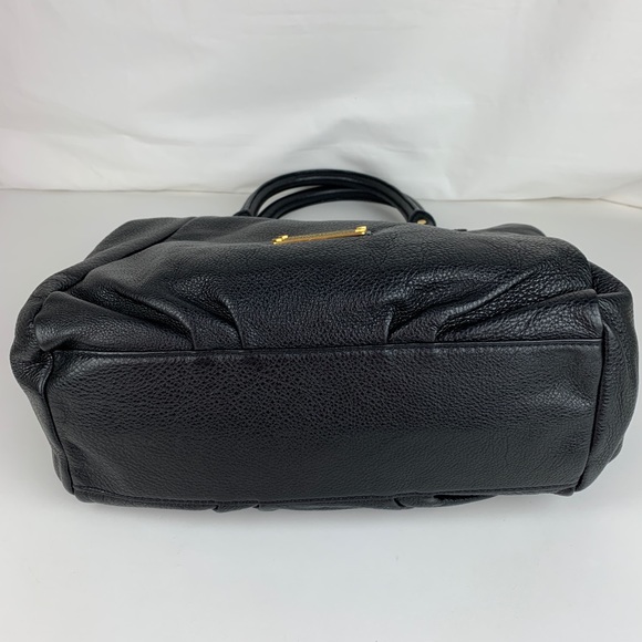 New Marc Jacobs Classic Q Fran Black Satchel - Picture 7 of 10